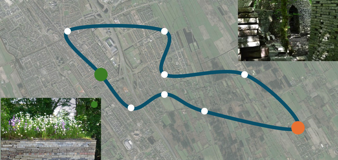 le roy wandelroute heerenveen mildam kaart